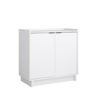 Prepac Simply Modern 2-Door Console Buffet - White