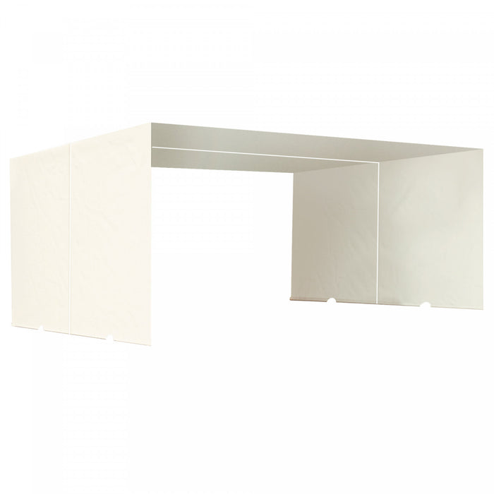 Outsunny 2 Pcs Pergola Canopy Replacement For 9.8' X 9.8' Pergola, Beige