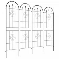 Set Of 4 Garden Trellis Metal Trellis For Climbing Plants Flowers