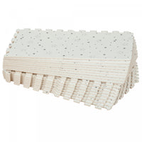 Qaba Kids Foam Puzzle Floor Tiles Baby Toddler Play Mat 36pcs Anti-slip Crawling Learning With End B