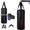 Goplus 2 Ft Kids Punch Bag Boxing Set Kick Ball Gloves Skipping Rope Hook Children Boys