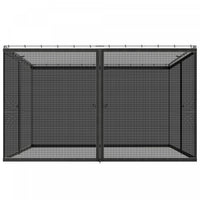 Outsunny 10' x 13' Gazebo Replacement Mosquito Netting Screen Walls, Black