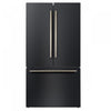 Forno Rivello 36 Inch Black French Door Refrigerator, Energy Star Certified - FFFFD1783-36BLK | Refrigerateur Rivello de 36 po a portes francaises noires, certifie Energy Star – FFFFD1783-36BLK
