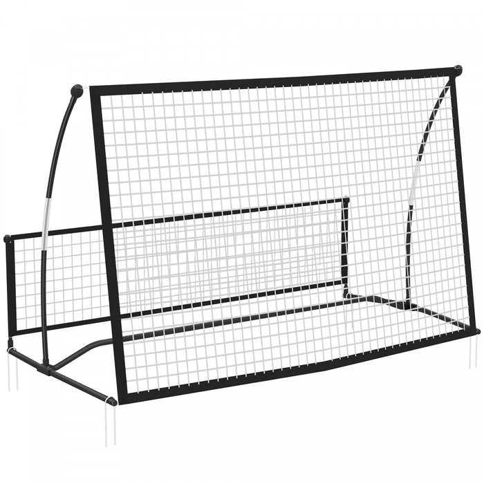 Soozier 2-in-1 Portable Soccer Rebounder Net, Foldable Bounce Back Net