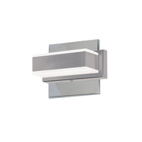 Dainolite Viola 1 Light LED Wall Vanity Light Polished Chrome Finish Lamp