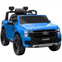 Qaba Ford Ranger Licensed 12v Powered Ride-On Car With Rear Storage, Battery Powered Kids Electric C