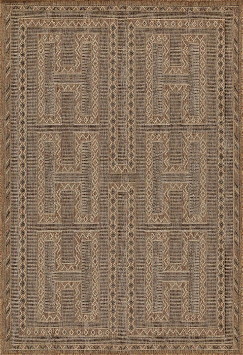 Hazel Transitional 8'0\" x 10'0\" Area Rug in Ivory Indoor Area Rug