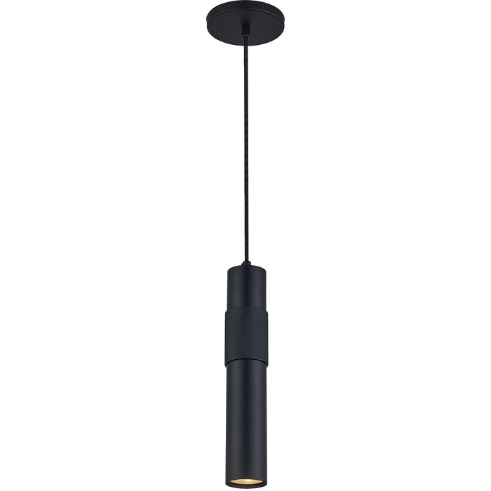 Dainolite Passwell 1 Light Pendant Matte Black Lamp