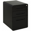 Vinsetto 3 Drawers File Cabinet On Wheels Lockable For Home Office