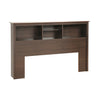 Full/Queen Bookcase Headboard - Espresso