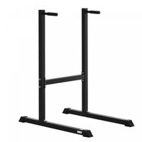 Soozier Dip Station With Padded Handles, Multifunctional Dip Bar, Black