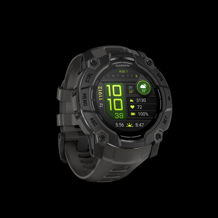 Garmin Instinct 3 Amoled Smartwatch 50 Mm - Rugged Militart Spec 810, Compass, Barometric Altimeter 
