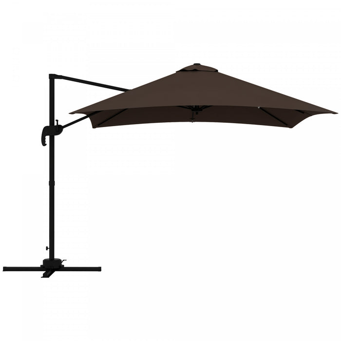 Outsunny 10' Square Cantilever Umbrella