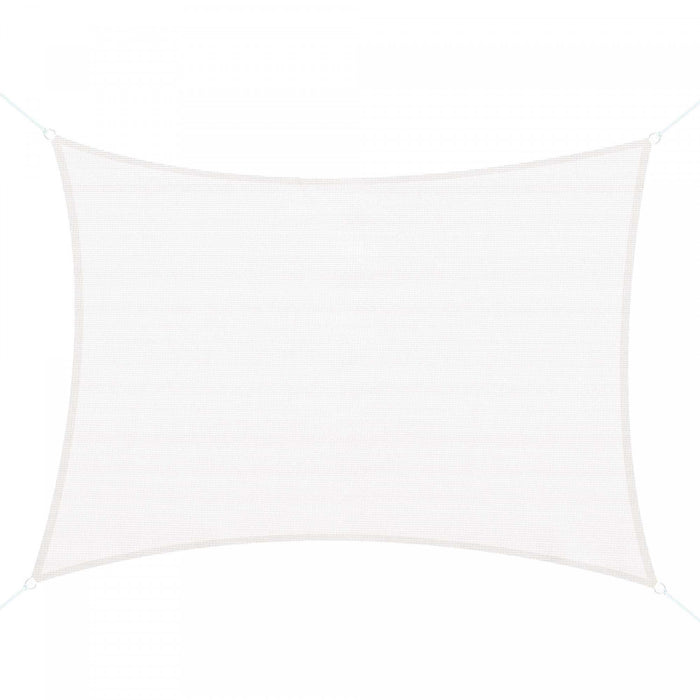 Outsunny Rectangle 13' X 20' Canopy Sun Sail Shade Garden Cover Uv Protector Outdoor Patio Lawn Shelter With Carrying Bag (cream White)
