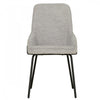 Thora Taupe Upholstered Accent Dining Chair (Set of 2)