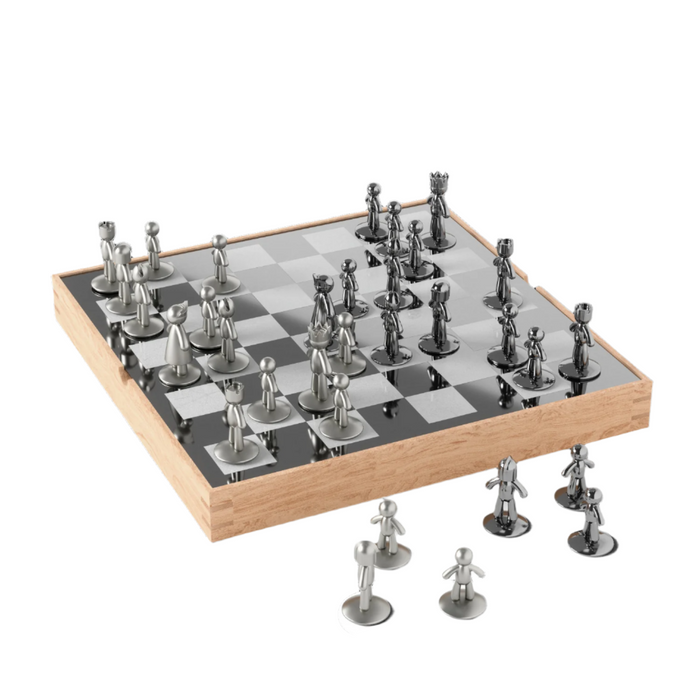 Umbra Metal Buddy Chess Set