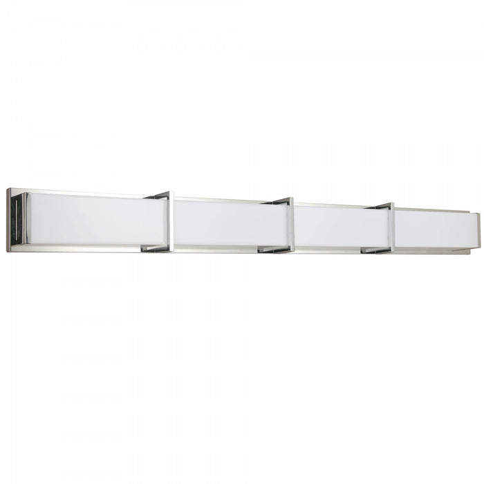 Dainolite Winston Vanity Light 72w Polished Chrome Light White Acrylic Diffuser Lamp