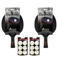 Swiftflyte™ Black Mist Table Tennis Racket Set