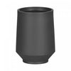 Dalya 16\" Planter - Dark Grey