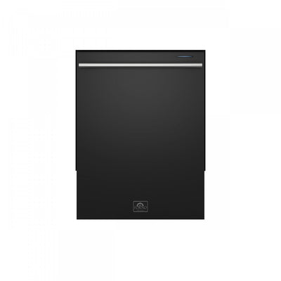 Forno Pozzo 24 in. Built-In Tall Tub Top Control Black Dishwasher, 49 dBA - FDWBI8067-24BLK | Lave-vaisselle encastrable Pozzo de 24 po, cuve haute, commande sur le dessus, noir, 49 dBA – FDWBI8067-24BLK