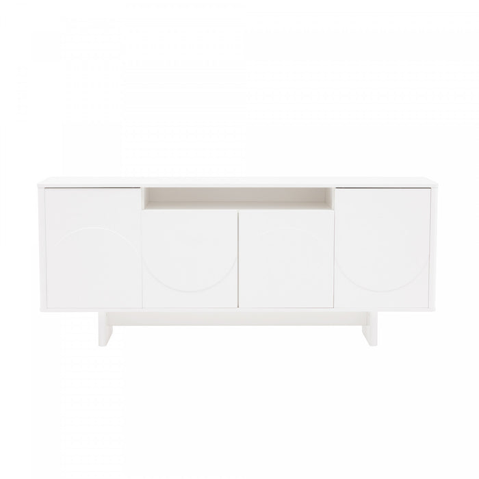 Ella Modern 71\" Sideboard in White