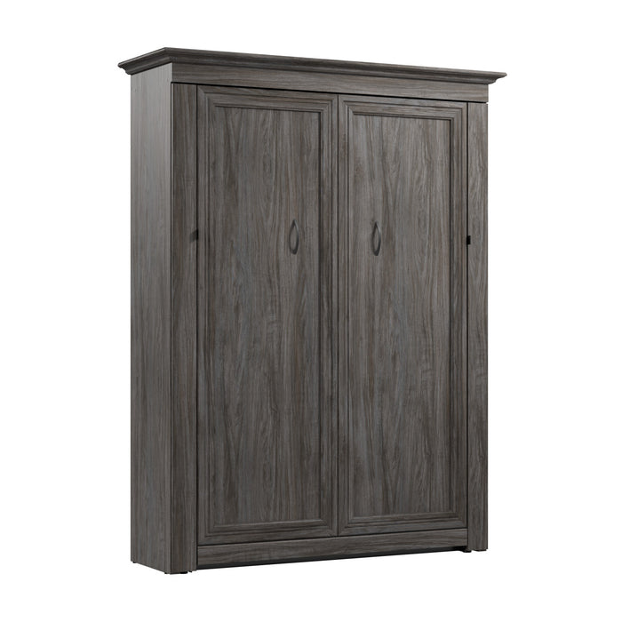 Bestar Versatile 66 W Full Murphy Bed - Walnut Grey