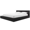 Kanso Low Platform Bed Set Queen Bed | Kanso Lit a Plateforme Basse avec Tete de Lit