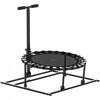 Soozier 2-in-1 Soccer Rebounder Trampoline With 8 Adjustable Angles
