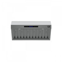 Forno Palazzo 36-Inch Wall Mounted Range Hood, Stainless Steel, Heavy Duty Baffle Filters-FRHWM5030-36