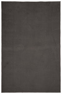 Elion Contemporary Charcoal Washable Rug 8'0
