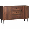 HOMCOM Kitchen Sideboard with 2 Cabinets 3 Drawers Buffet Table