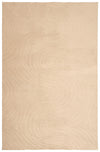 Somos Contemporary Beige Washable Rug 6'7\" x 9'0\" Indoor Area Rug