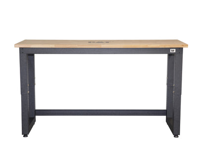 CAT® Ready To Assemble Garage Storage 72" Solid Wood Workbench | Etabli de garage CAT® en bois massif, pret a assembler, 72 pouces