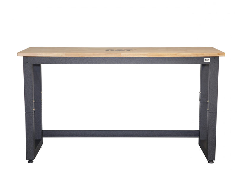 CAT® Ready To Assemble Garage Storage 72\" Solid Wood Workbench