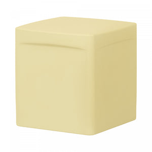 Dalya Square Outdoor Side Table - Light Yellow