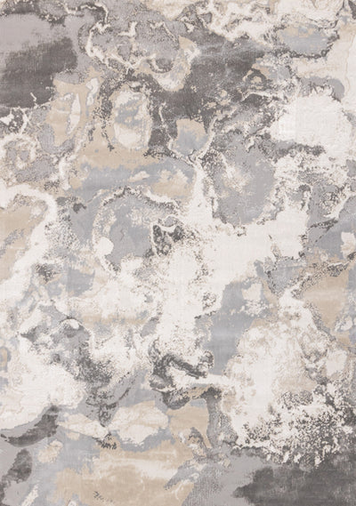 London Wavy Ocean Area Rug - 5'3" x 7'7"|Carpette London à motif d’océan ondulé - 5 pi 3 po x 7 pi 7 po