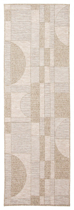 Bodhi Taupe Area Rug - 2'8\" x 8'2\"
