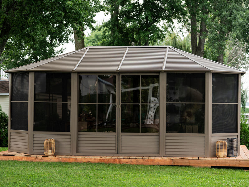 Gazebo Penguin Florence - Solarium 12x18 Metal Roof