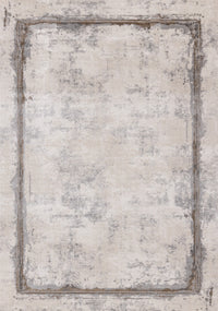 London Distressed Border Area Rug - 5'3