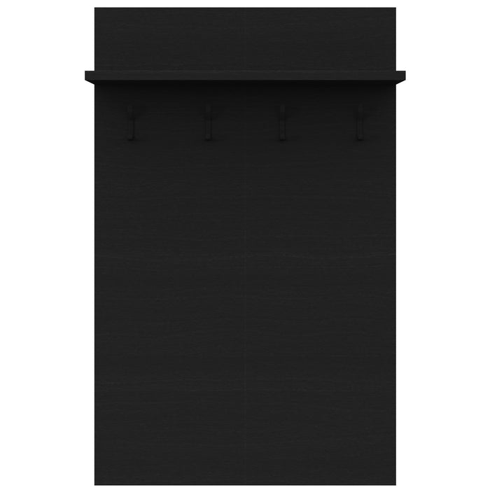 Porto Entryway Wall-Mounted Coat Rack with Shelf