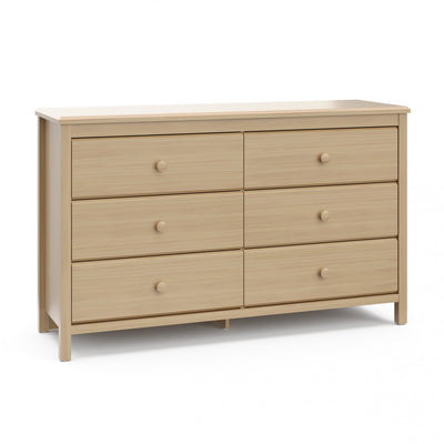 Storkcraft Alpine 6 Drawer Dresser - Driftwood