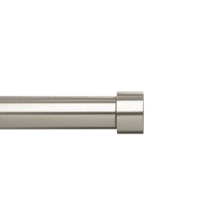 Umbra Cappa Nickel Expandable 1\" Curtain Rod - 120\"-180\" 