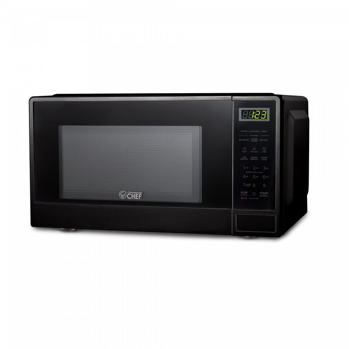 CHM Series Commercial Chef 1.1 Cu. Ft. Countertop Microwave Oven, CHCM11100B Countertop Microwave Larger 1cuft