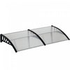 Outsunny Window Awning Door Canopy, Front Door Outdoor Patio Cover