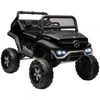 Aosom Licensed Mercedes-benz Unimog Ride On Truck, 12v Battery Powered Electric Vehicle With 2.4g Re