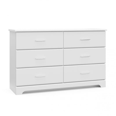 Storkcraft Brookside 6 Drawer Dresser - White