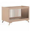 Milos Baby Crib with Adjustable Height - Pink Blush