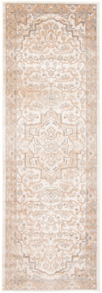 Stassie Ivory Runner Area Rug - 2'8