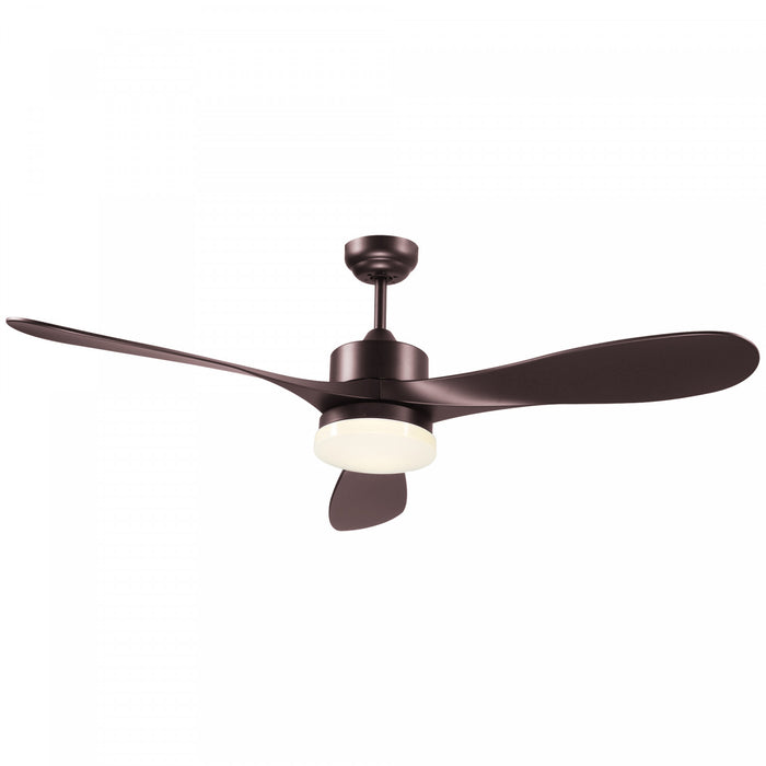 Homcom 6 Speed Reversible Ceiling Fan With Light