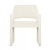 Kendrick Ivory Velvet Upholstered Accent Dining Chair (Set of 2) | Chaise d'appoint de salle a manger Kendrick rembourree en velours ivoire (ens. de 2)
